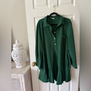 Tuckernuck Forest Green Dress